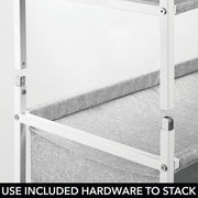 Armoire à chaussures peu encombrante avec 16 compartiments