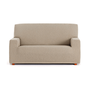 Housse de canapé Troya élastique 4 places beige 210/240