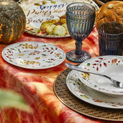 Service De Table 18 Pièces Palette En Porcelaine Multicolore