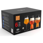 Ensemble de 6 verres à bière Bormioli
