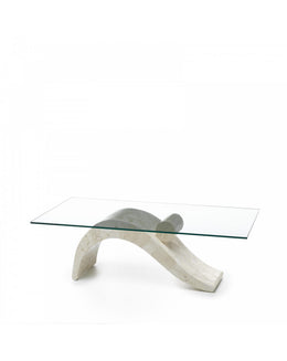 Table basse 120 x 60 - Transparent - Xénon