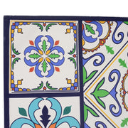 Paravent impression 3 panneaux en faïence 120,6x2,5xh180,6x2,5xh180