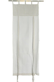 Rideau en tissu rayé romarin cm58xh160x2