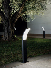 Applique en aluminium moulé sous pression avec diffuseur en résine opaline - 15W, 2300 lumens, 1050 lumens, 4000°K graphite