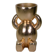 Porte-vase enfant en résine or cm49,5x48h69