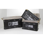 Conteneurs Bauli en étain Cover Industrial City Home Pz 3