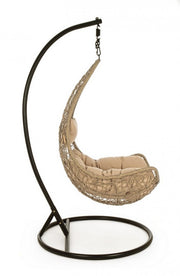 Fauteuil suspendu salon de jardin naturel Amirantes