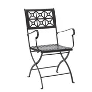 Fauteuil de jardin Isotta Anthracite