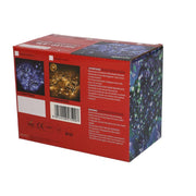 Fil lumière 300 LED blanc chaud lumière fixe cm600 al. usage externe fixe