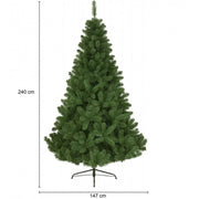 Hauteur de l'arbre de Noël impérial 240 cm