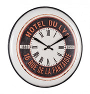 Horloge murale en fer Dulys