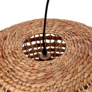 Lustre en rotin naturel avec attache ø60h29,5 cm