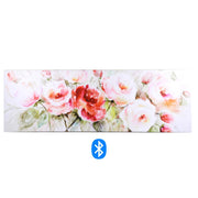 Image d'impression bluetooth rose rose moderne 150 x 50 x 4 cm
