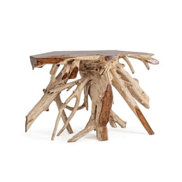 Console Lisandra 120x45 cm en bois naturel