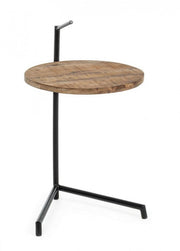 Table en bois et en acier Walton 38 x 44x 63 h cm