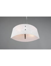 Lustre Cuisine Suspension Verre Clair Elisa 2xE27 Trio Lighting