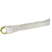 Boudin de porte en tissu blanc cm83x7h15
