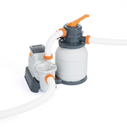 Piscine hors sol ronde Hydrium 460x120 cm grise