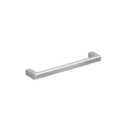 Poignée en métal aluminium pour meuble Zama 12548A25 Entraxe 128 mm, 138 mm, 10 mm, 25 mm