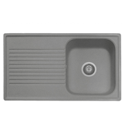 Samet Évier 86x50 réversible 1 bac égouttoir Granitovero861vcrp croma