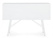 Buffet 2 portes 2 tiroirs Eloise en bois naturel 80h cm