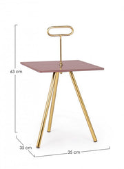 Table basse Inesh Orchid Qu 35X35