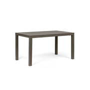 Table d'extérieur extensible en aluminium Caffè HILDE YK14 140 - 210x77x h75 cm