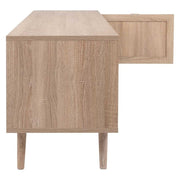 Meuble TV Bali 56A 2 portes effet osier