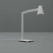 Lampe de table avec abat-jour en métal blanc 42x15x60,5h cm
