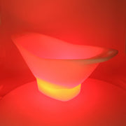 Lampe à led en plastique rechargeable avec porte-bouteille