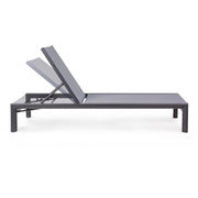 Bain de soleil à roulettes anthracite Skipper Bizzotto