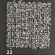 Canapé Kriog 3 sièges avec carrés qui étaient des carrés Ash 202x96x90 cm