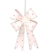 Arc en métal blanc cm25x16h4