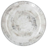 Assiette creuse 20 cm Chêne en porcelaine bleue