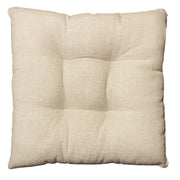 Housse de chaise bordée de fibre marron