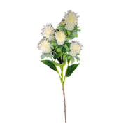 Carthame 79 cm blanc