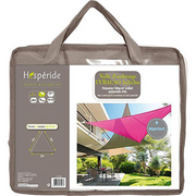 Store Triangulaire 5x5x5m en Tissu Imperméable - Couleur: Gris Tourterelle