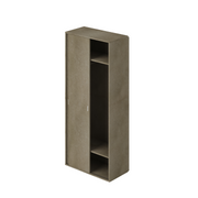 Armoire avec portes coulissantes et penderie couleur Argile H212x90x43cm