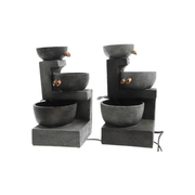 Fontaine En Plastique Avec 3 Bols