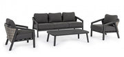 Cordova Anthracite Garden Lounge Send