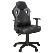 Chaise de bureau gaming Spider gris noir