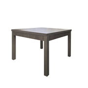 Table double Firenze chêne gris 90x90