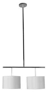2 lustre avec cylindre cm cm. 70 x 30 h 150