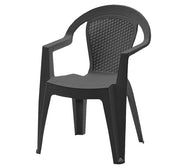 Chaise bistrot Sofia anthracite