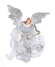 2x Élégant Ange Argenté