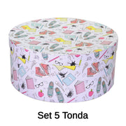 Carton rond 1-5 école cmø40,5h17,8