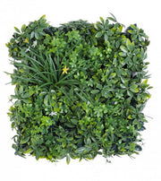 Mur synthétique vert jonquille 50x50 cm