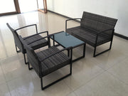 Salon Oregon en poly rotin à partir de pièces