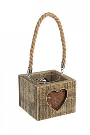 5x Bougie Montagne Coeur