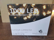 Guirlande lumineuse 1000 led blanc chaud avec contrôleur 53m